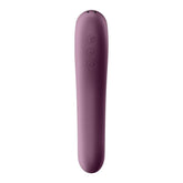 Satisfyer Dual Kiss Wine Red - Dual Stimulation Pleasure Device STIMULATORS